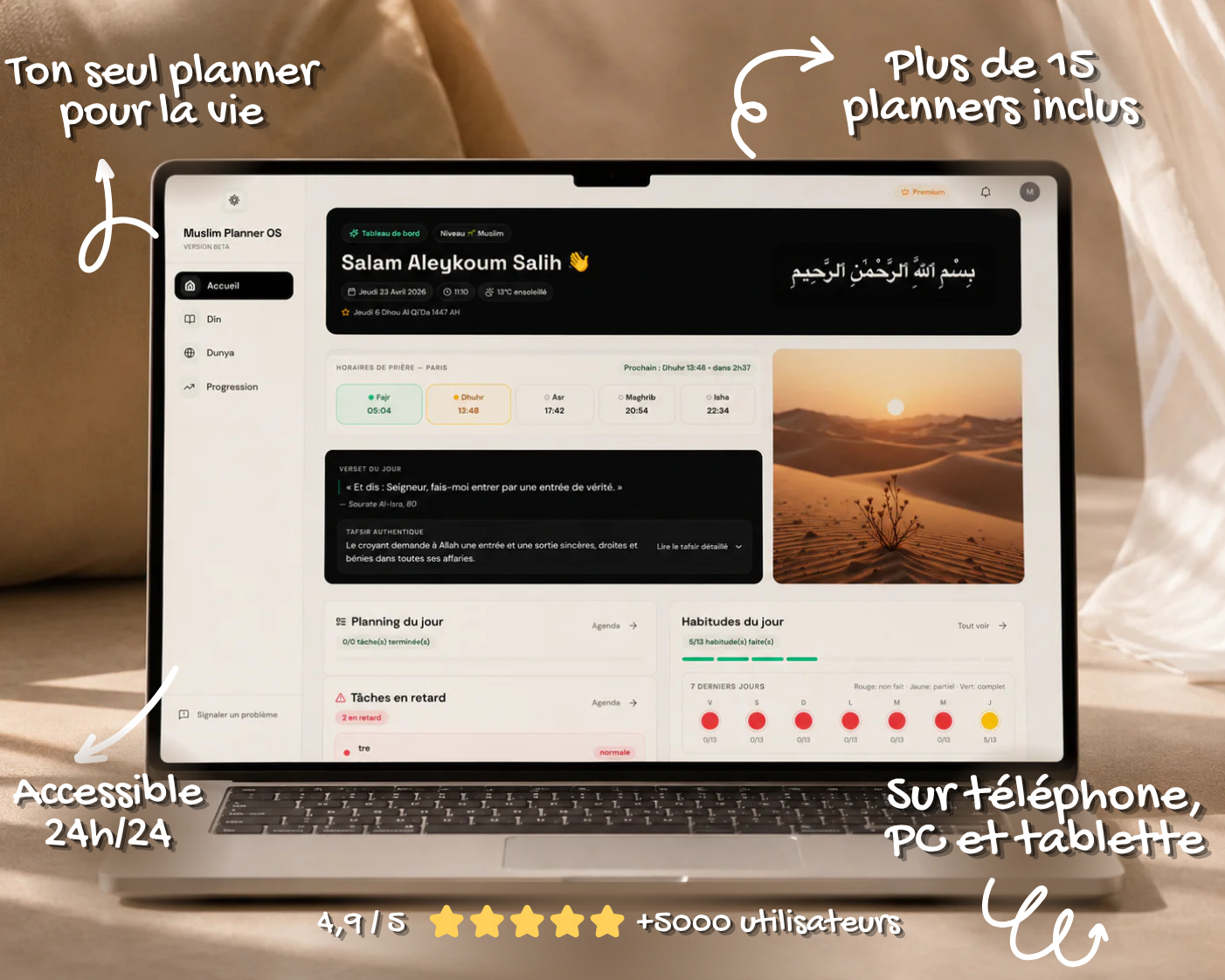 MUSLIM PLANNER 2026® - Le planner islamique n°1