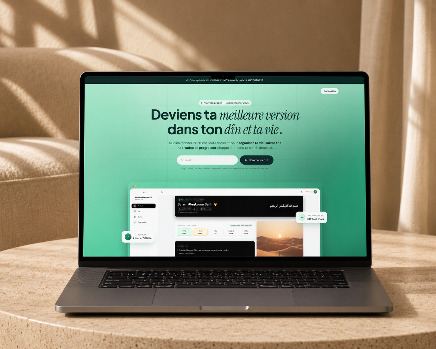 MUSLIM PLANNER 2026® - Le planner islamique n°1